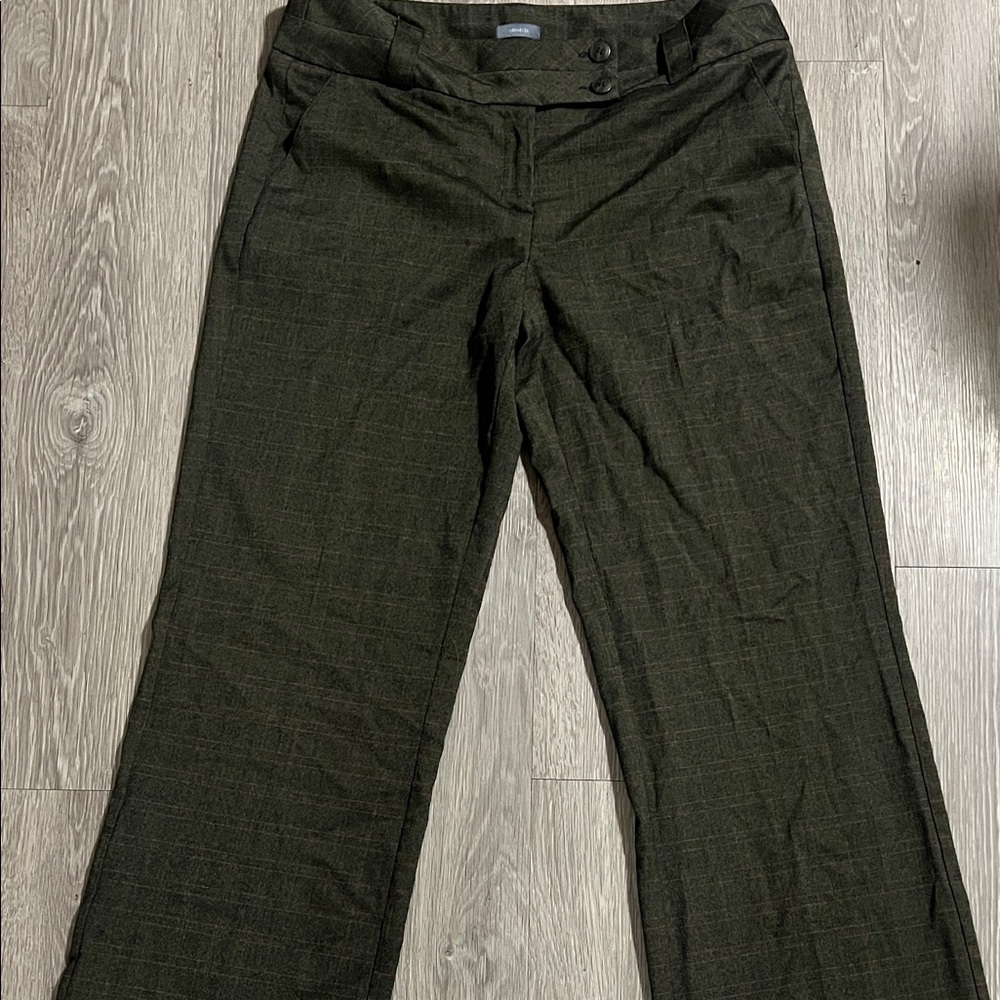 Hillard & Hanson Plaid Stretch Pants